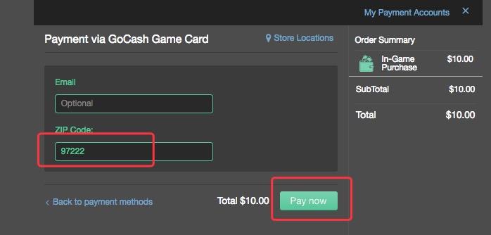 【全球】Gocash game card 充值卡-Gocash 全球通用卡>官方正规卡密(图5)